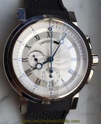 Breguet Marine Chronograph - Men's Wrist Watch 5827BB/12/5ZU