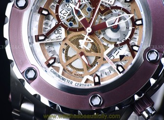 New $3,795 Invicta Swiss Made Reserve "JT" SAS COSC ETA 251.233 Chrono SS Watch