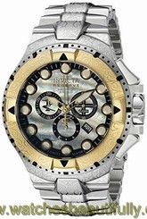 Invicta 17860 50mm Men's Excursion Swiss Made Watch With 1 Slot Case - Used