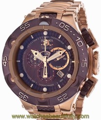 New Mens Invicta 15920 Subaqua Noma V Swiss Chrono Rose Two Tone Bracelet Watch