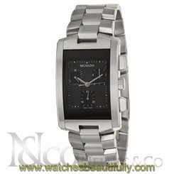  Movado Men's 'Eliro' Stainless Steel Chronograph Watch