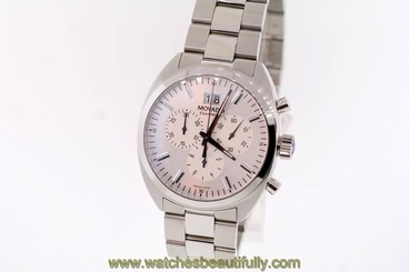 Men's Movado 0606477 DATRON Chronograph Silver-tone Dial Stainless Steel Watch