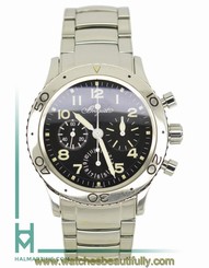 Men's Stainless Steel Breguet Type XX Aeronavale Chronograph 3800st/92/sw9 987685418699