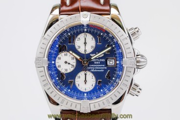  Breitling Windrider Chronomat Evolution Automatic Chronograph Watch A13356