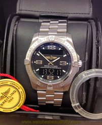 Breitling Aerospace E79362 Black Dial - Box & Paperwork - 2007