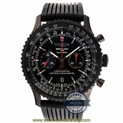 Breitling Navitimer 01 Chrono MB012822/BE51 Auto 46mm Black Steel Mens Watch