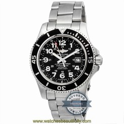 Breitling Superocean II A17392D7/BD68 Auto 44mm Steel Mens Bracelet Watch Date