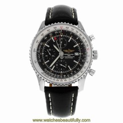 Breitling Navitimer World A2432212/B726 Stainless Steel Automatic Men's Watch 845960025850