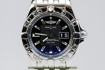 Breitling Windrider Galactic 41 Automatic Watch A49350 41mm on Bracelet
