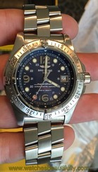 Breitling SuperOcean Steelfish 44MM with papers a17390 Circa 2008 2000M