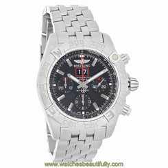 Breitling Blackbird Mens Swiss Automatic Chronograph Watch A4436010/BB71-371A