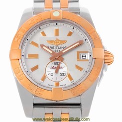 Breitling Galactic 36 Stainless Steel Rose Gold Watch C37330