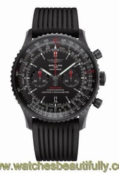 Breitling Navitimer 01 46mm Blacksteel Men's Watch MB012822-BE51-252S