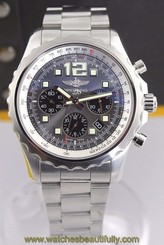 BREITLING NEW CHRONOSPACE PROFESSIONAL A2336035-F555 GREY CHRONOGRAPH MENS WATCH