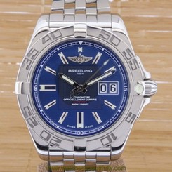 Breitling Galactic 41 A49350L2 - Boxed with Papers from 2014