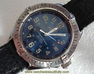 AUTHENTIC BREITLING SUPEROCEAN A17040 DIVE 1000M 41.5MM S/S AUTOMATIC WRISTWATCH