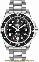 A17392D7/BD68-162A BRAND NEW AUTHENTIC BREITLING SUPEROCEAN II 44 MENS WATCH