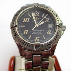 Men's BREITLING Colt Professional Steel Oceane Automatic A17050  Tag # WM1818