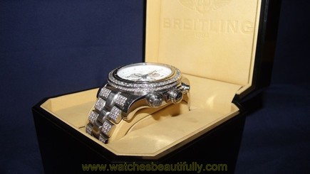 Breitling Super Avenger Chronograph Mens Watch, Roughly 18K SI1 609207284826