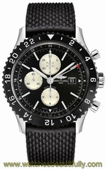 Breitling Chronoliner 46mm Pilots Chronograph GMT Men's Watch Y2431012/BE10-256S