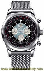 Steel Breitling Transocean Chronograph 46mm Steel Men's Watch AB0510U4/BB62