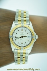 Fake AAA Breitling Callistino D52045 Ladies Steel and 18K Gold Wrist Watch Orig Owner Watch
