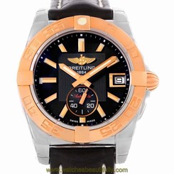 Breitling Galactic 36 Stainless Steel Rose Gold Watch C37330 Unworn