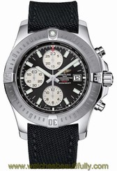 New Breitling Colt Chronograph Automatic Men's Watch Fabric Strap A1338811/BD83