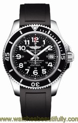 Breitling Superocean II 42mm Steel/Rubber Men's Watch A17365C9/BD67-136S