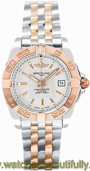 C71356L2/G704-367C BREITLING GALACTIC 32 BRAND NEW & AUTHENTIC WOMENS WATCH