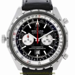 Breitling Chronomatic Steel Mens Watch A41360