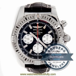 Breitling Chronomat 44 Airborne AB01154GBD13 Auto 44mm Steel Mens Strap Watch