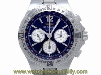 Pre-Owned BREITLING Hercules Automatic Black Dial Men's Wristwatch A39362, ML