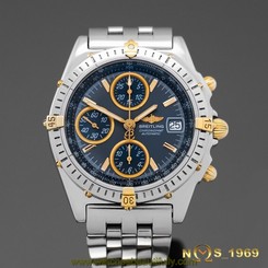 BREITLING CHRONOMAT CHRONOGRAPH B13050.1 S.STEEL &18K GOLD WITH PAPERS