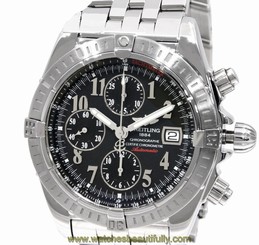 Pre-Owned Breitling Chronomat Evolution Limited SS Men's Auto Watch A13356, MR