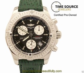 Breitling Colt Chronograph Stainless Steel Quartz 42mm Box & Papers A73380 Watch