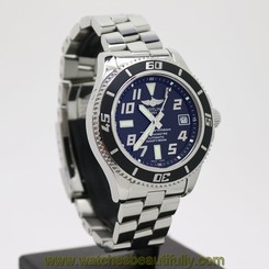 Pre-Owned Breitling Super Ocean 42 Diver SS Men's Auto Watch A1736402/BA28SS,MR 845960029629