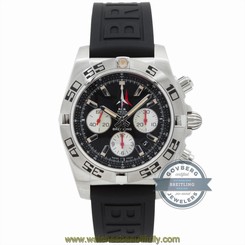 Breitling Chronomat 44 Fleece Tricolori LE AB01104D/BC62 Auto Steel Mens Watch