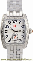 Michele MWW02A000124 29 mm Mini Urban Diamond Steel Bracelet Women's Watch 99945103204