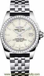 A7433053/A779-376A BREITLING GALACTIC 36 BRAND NEW WOMENS QUARTZ WATCH