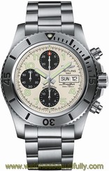 A13341C3/G782-162A NEW BREITLING SUPEROCEAN CHRONGORAPH STEELFISH MENS WATCH