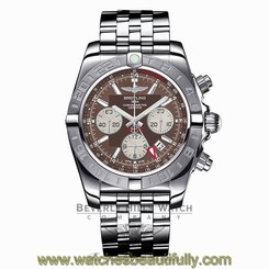 Breilting Chronomat 44 GMT Brown Dial 44MM Stainless Steel AB042011/Q589