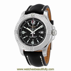 Breitling Colt Automatic Black Dial Mens Quartz Watch A7438811/BD45BKLT
