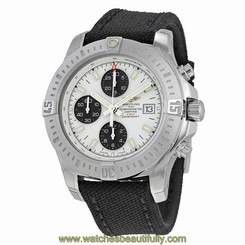 Breitling Colt Chronograph Stratus Automatic Silver Dial Mens Watch