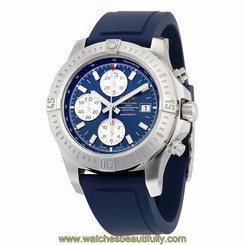 Breitling Colt Chronograph Automatic Blue Rubber Mens Watch A1338811-C914BLPT