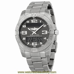 Breitling Aerospace Evo Grey Dial Watch E7936310-F562TI 845960054409
