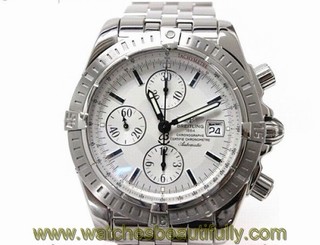 AUTHENTIC BREITLING Chronomat Evolution Chronograph Men's Wristwatch Automatic