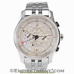 Breitling Bentley P26362 Stainless Steel White Dial Automatic Men's Watch
