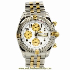 Breitling Chromatic Evolution B13356 Two-Tone 18K Automatic Men's Watch