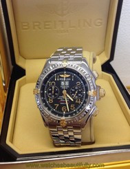 Breitling Crosswind Special B44356 Black Dial Limited Edition Of 1000! Serviced